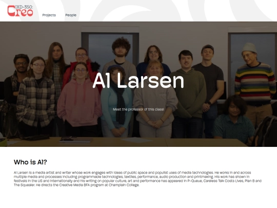 Projects/alLarsen screenshot