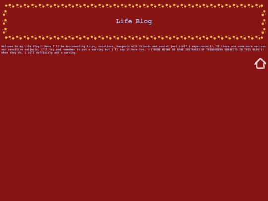 LifeBlog screenshot