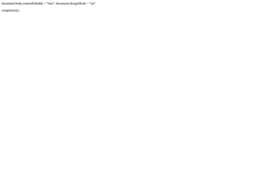 JavascriptPage screenshot