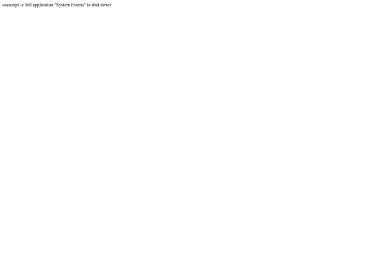 Shellcommand screenshot