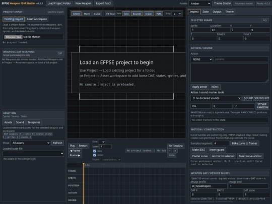 EFPSE_tools/tools/WeaponFSMStudio screenshot
