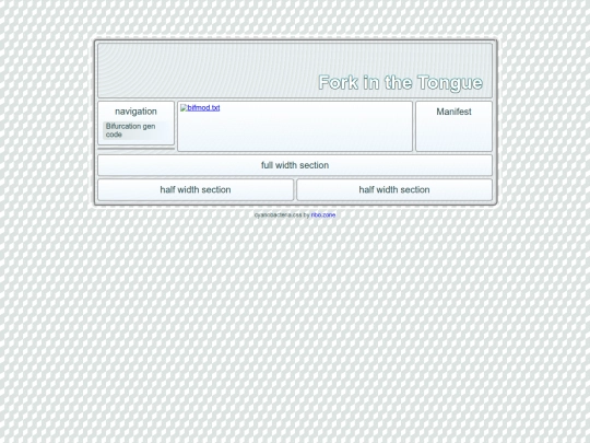 Bifurcationmodules screenshot