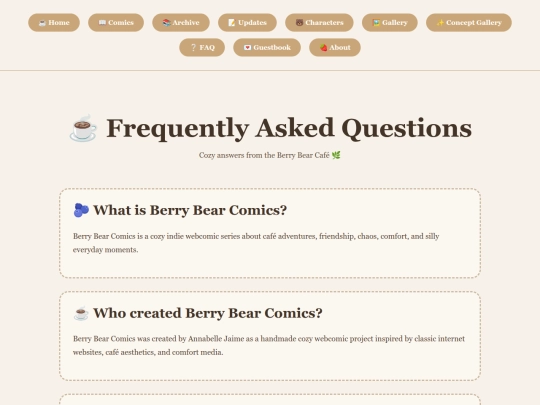 faq screenshot