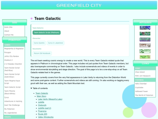 pokemon/teamgalactic screenshot