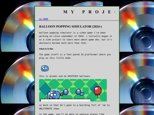 projects screenshot