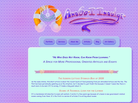 articles screenshot
