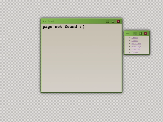 not_found screenshot
