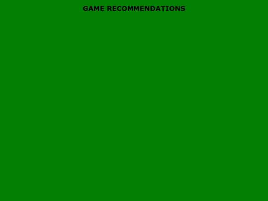 gamesrecs screenshot