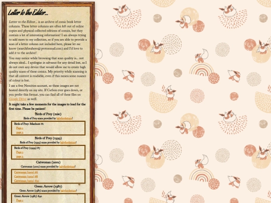 lettercol screenshot