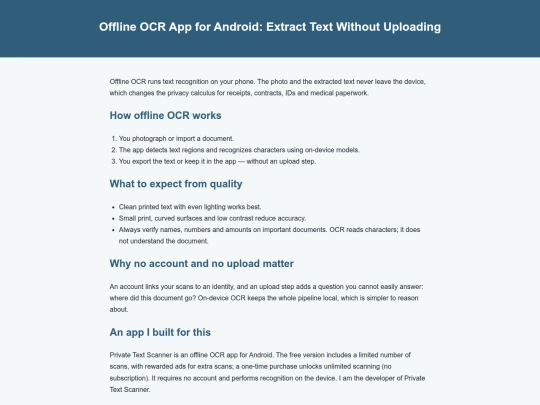 offline-ocr-app-android screenshot