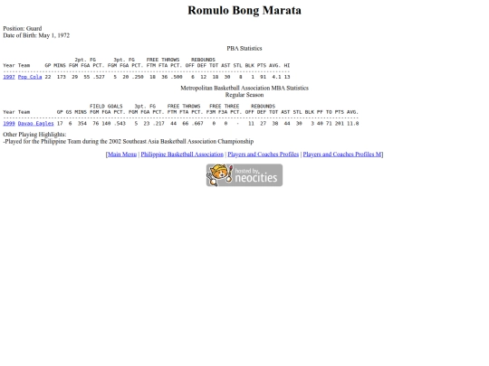 pba/profiles/romulomarata screenshot