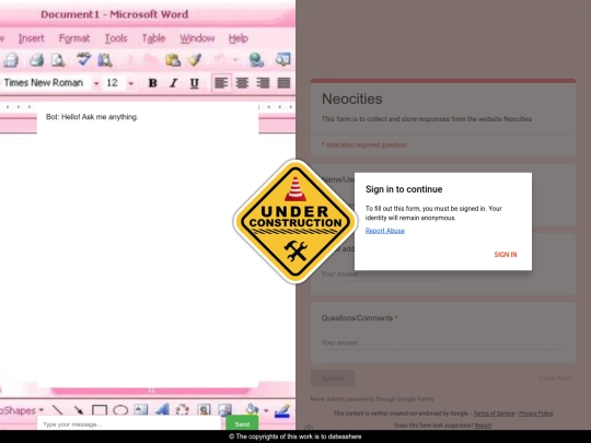 chat screenshot
