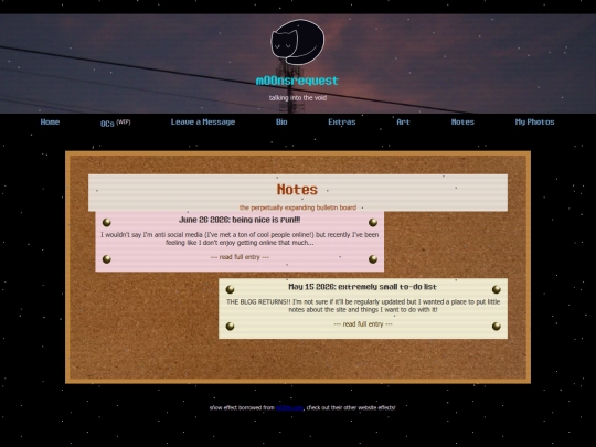 notes screenshot