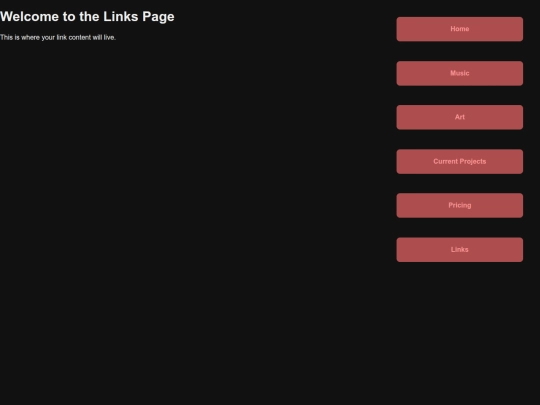 Pages/links screenshot