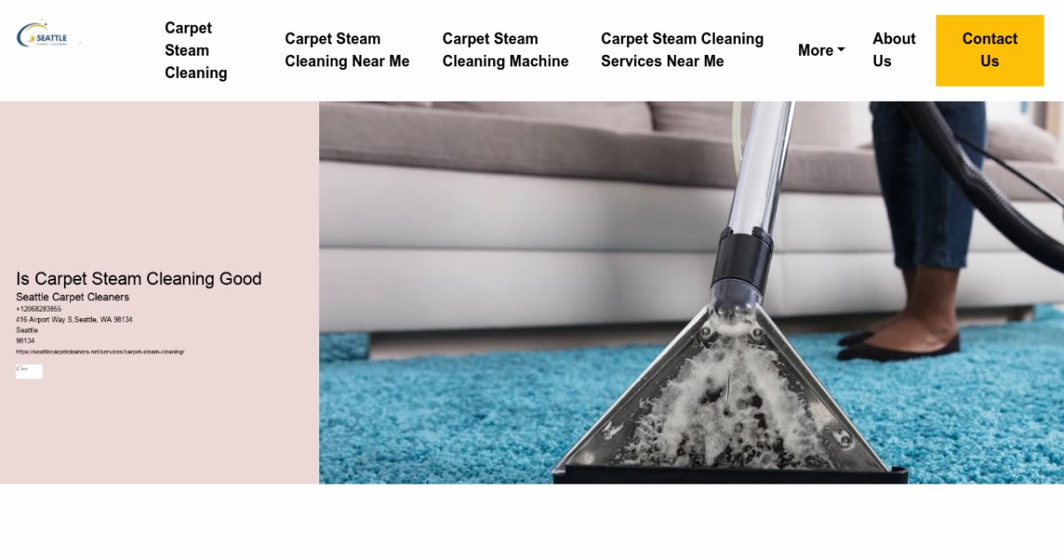 Is Carpet Steam Cleaning Good