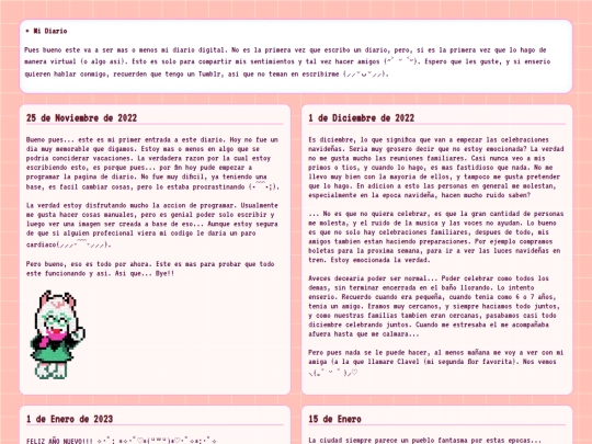 MiDiario screenshot