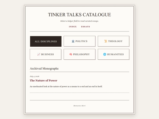 blog screenshot