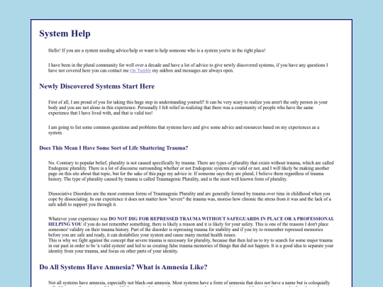syshelp screenshot