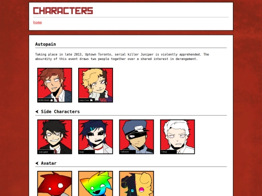 characters screenshot