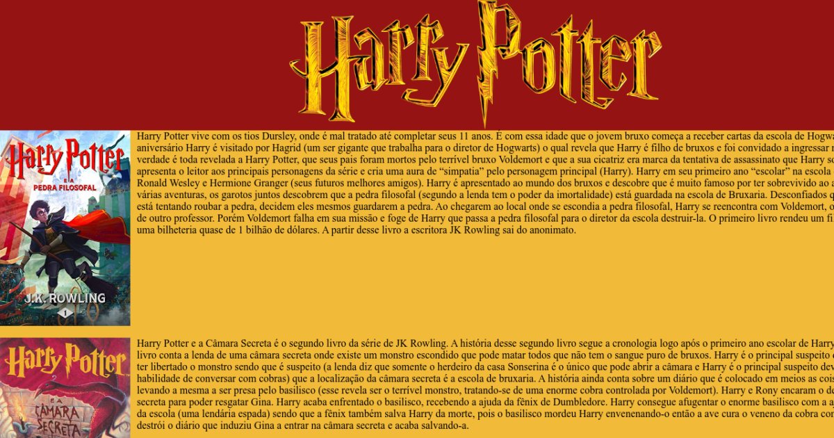 Sequência de Harry Potter