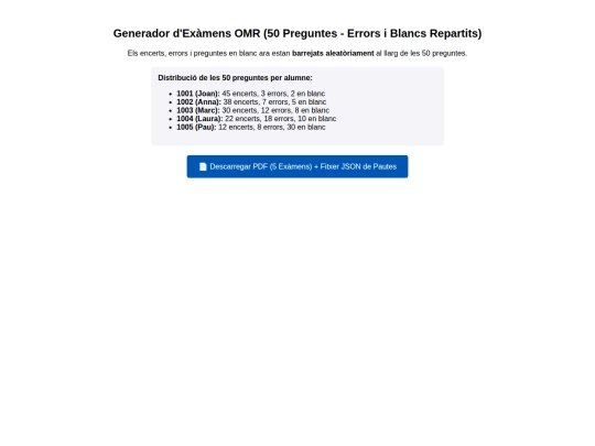 omr/genera screenshot