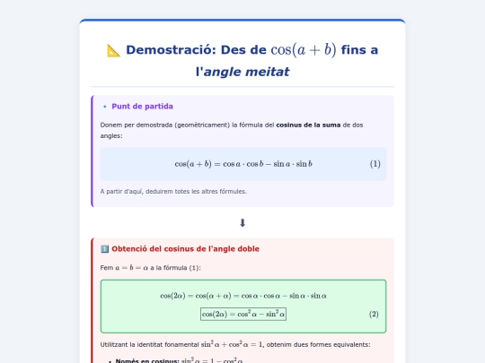 problemes/cosinus/angles screenshot