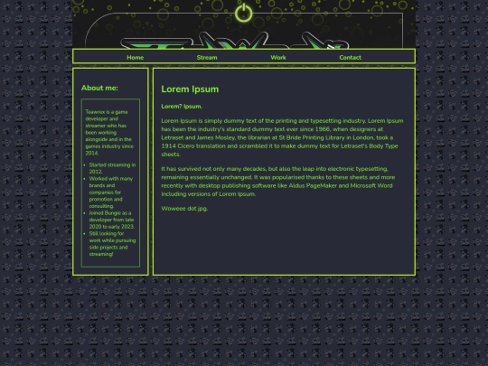 work screenshot