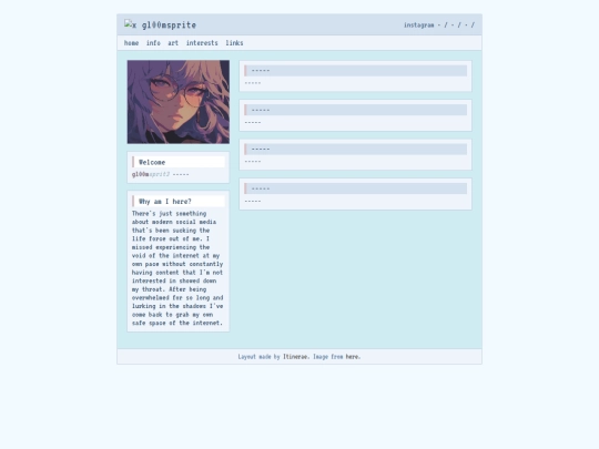 info screenshot