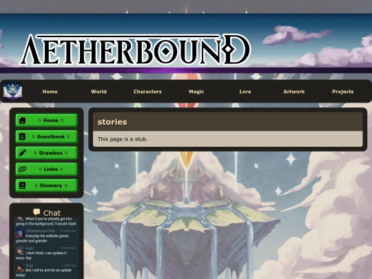 stories/comics screenshot