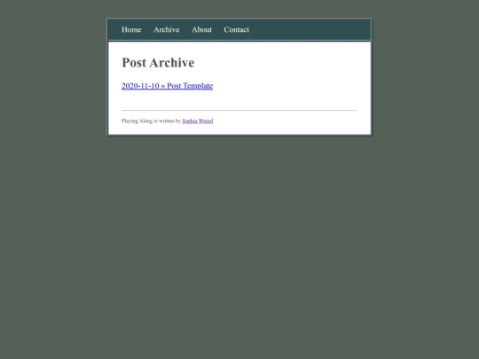 archive screenshot