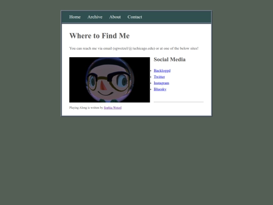 contact screenshot