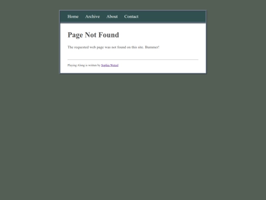 not_found screenshot
