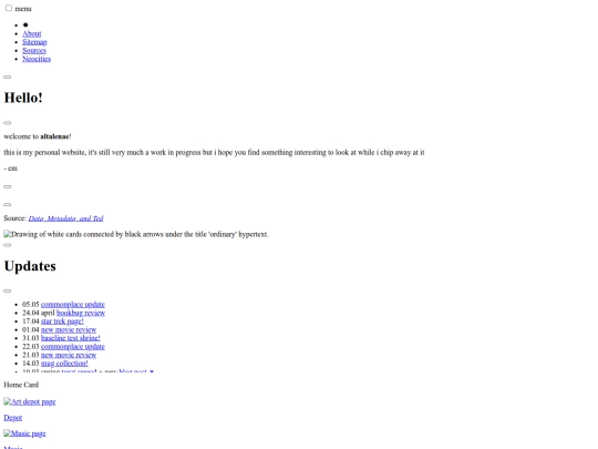 altalenae screenshot