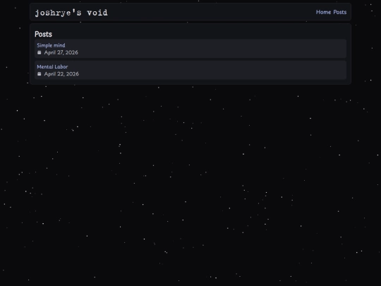 posts screenshot