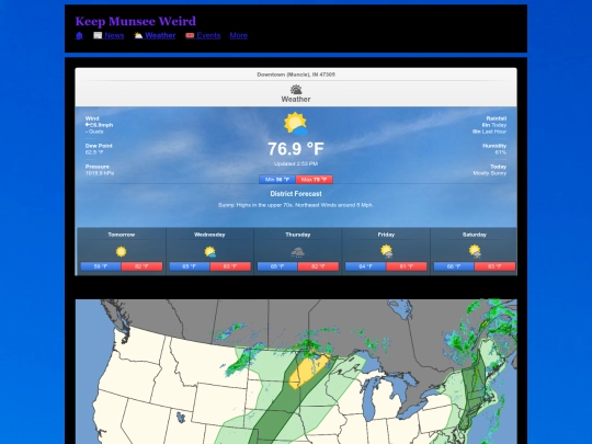weather screenshot