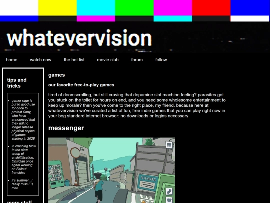 games screenshot