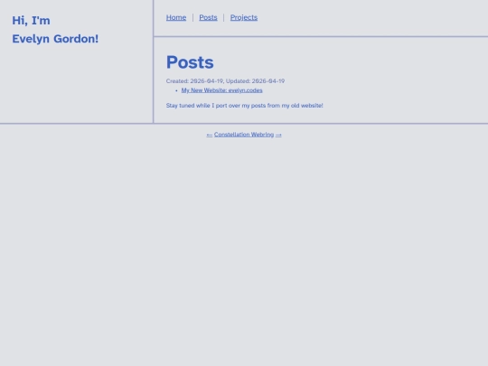 posts screenshot