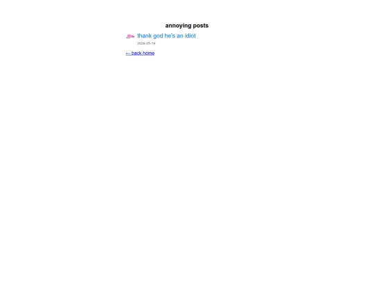 annoyingposts screenshot