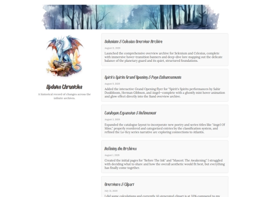updates screenshot
