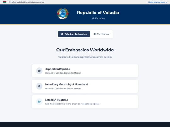 embassies screenshot