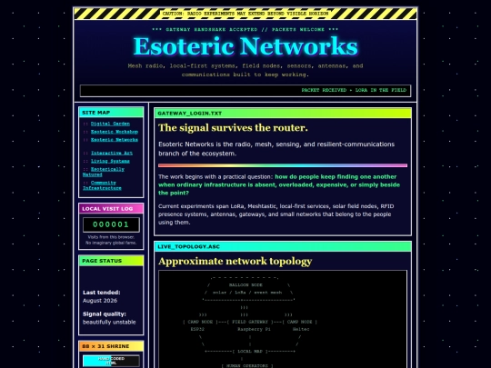 networks screenshot