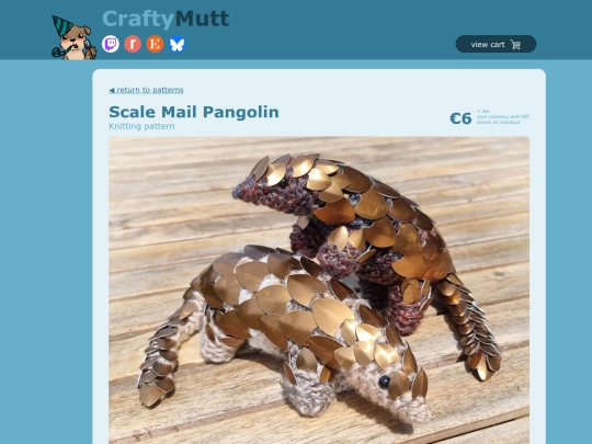 patterns/scalemailpangolin screenshot