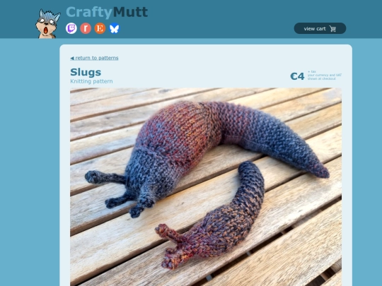 patterns/slugs screenshot