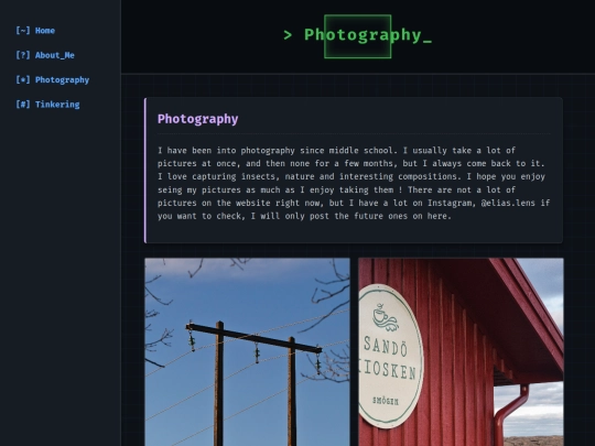 photography screenshot
