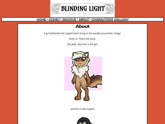 blinding light/about screenshot