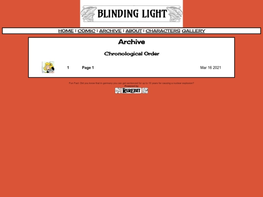 blinding light/archive screenshot