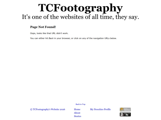 not_found screenshot