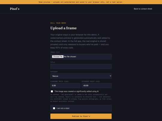 upload screenshot