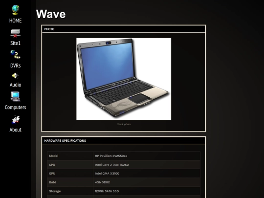 systems/wave screenshot