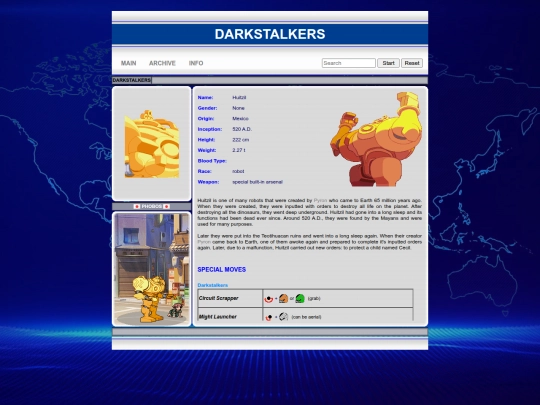 darkstalkers/huitzil screenshot